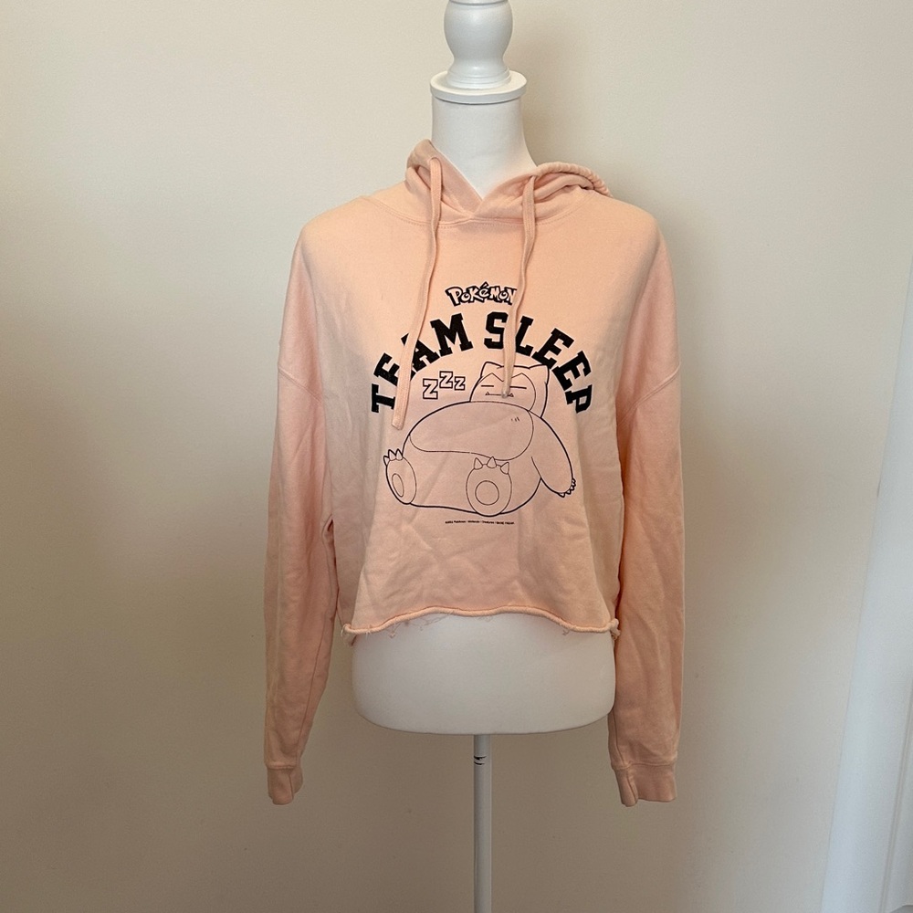 Lane Seven Pokémon Peach Women's Cropped Sweater